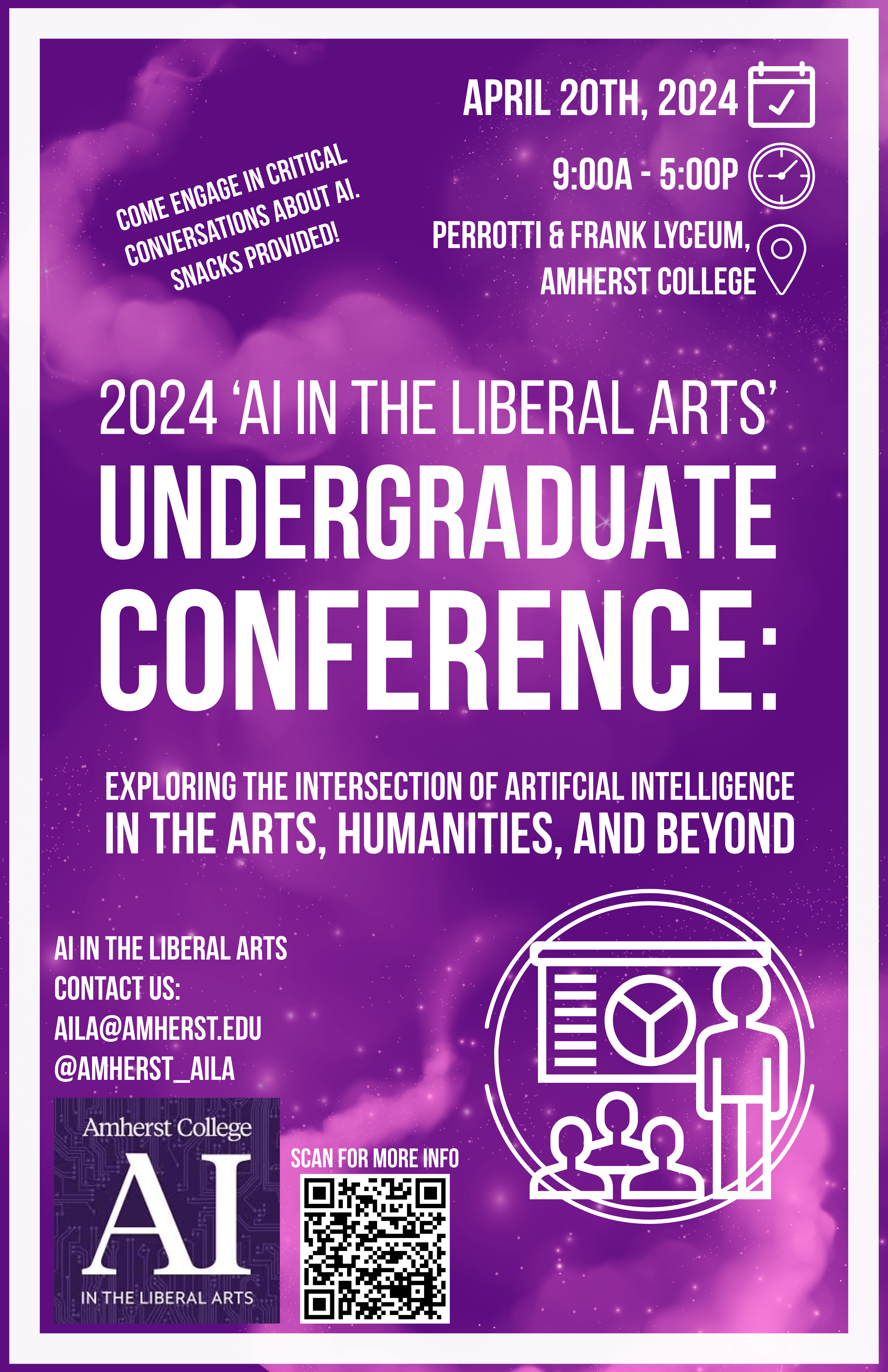 AILA Undergraduate Conference decorative poster